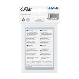 Ultimate Guard Classic Soft Sleeves Japanese Size Transparent (100)
