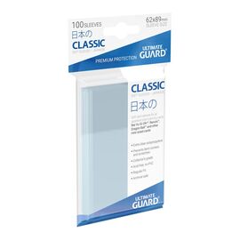 Ultimate Guard Classic Soft Sleeves Japanese Size Transparent (100)