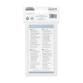 Ultimate Guard Precise-Fit Sleeves Resealable Japanese Size Transparent (100)