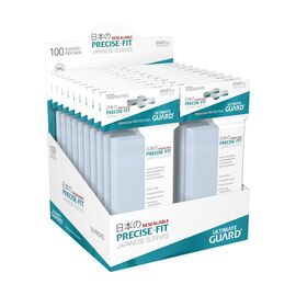Ultimate Guard Precise-Fit Sleeves Resealable Japanese Size Transparent (100)