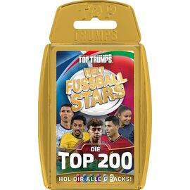World Football Stars Card Game 200 Pack 6 *German Version*