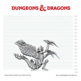 Dungeons & Dragons Nolzur's Marvelous Miniatures Unpainted Miniature Mi-Go 14 cm
