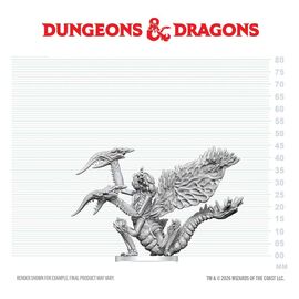 Dungeons & Dragons Nolzur's Marvelous Miniatures Unpainted Miniature Mi-Go 14 cm