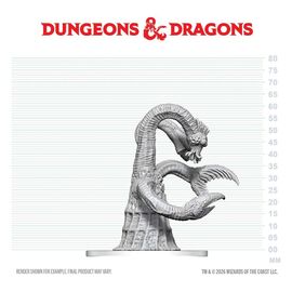 Dungeons & Dragons Nolzur's Marvelous Miniatures Unpainted Miniature Yithian 14 cm