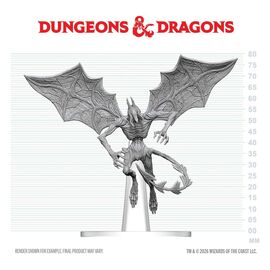 Dungeons & Dragons Nolzur's Marvelous Miniatures Unpainted Miniature Nightgaunt 17 cm
