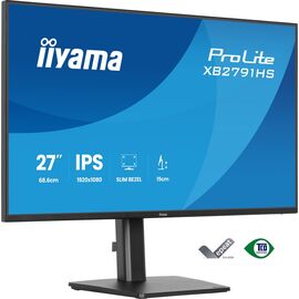 iiyama ProLite XB2791HS-B1 computer monitor 68.6 cm (27") 1920 x 1080 pixels Full HD LED Black