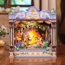 BOOK NOOK KIT - DIY - A Midsummer Night's Dream - 107pc + LED Light