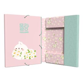 MOLANG - Blossom - A4 Premium Binder with Flaps & Elastic Band