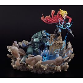 FULL METAL ALCHEMIST - Edward Elric & Alphonse Elric - Statue 58cm