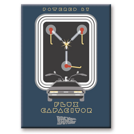 BACK TO THE FUTURE - Flux Capacitor - Magnet 6.3x8.9cm