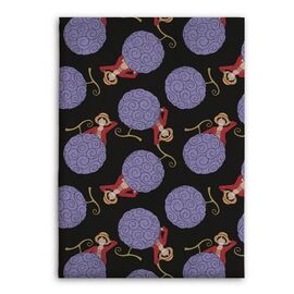 ONE PIECE - Flanel Blanket 110x150cm - Luffy