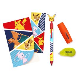 POKEMON - Stationery Set with Notebook - 5pc