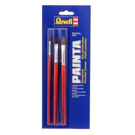 REVELL - Painta Flat Brush Set - Size 2, 6 &10