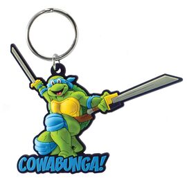 TEENAGE MUTANT NINJA TURTLES - Leonardo - Soft Touch Keychain