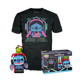LILO STITCH - POP N° XXX - Gmr Stitch with frog + Tee (M)