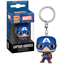 MARVEL NEW CLASSICS - Pocket Pop Keychains - Captain America