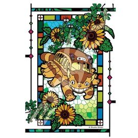 MY NEIGHBOR TOTORO - Catbus - Stained Glass Puzzle 126P