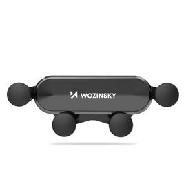 Wozinsky gravity car phone holder for air vent black (WCH-05)