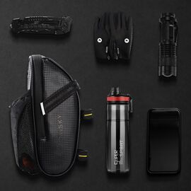 Wozinsky Bicycle Saddle Bag 1.5L Black (WBB20BK)