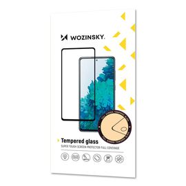 Wozinsky Tempered Glass Full Glue Super Tough Screen Protector Full Coveraged with Frame Case Friendly for Oppo Reno6 4G black
