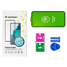Wozinsky Full Cover Flexi Nano Glass Film Tempered Glass With Frame Xiaomi Redmi 10 Black