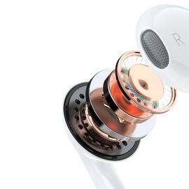 Dudao In-Ear Headphones with USB Type-C Connector White (X14PROT)
