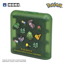 HORI - 24-Game Card Case - Pokémon Pixel Green - Nintendo Switch 2 / Nintendo Switch 2
