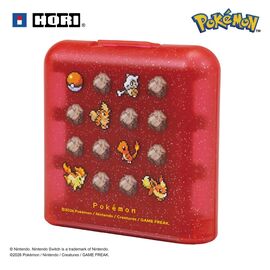 HORI - 24-Game Card Case - Pokémon Pixel Red / Nintendo Switch 2
