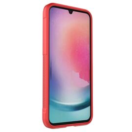 Magic Shield Case for Samsung Galaxy A24 4G flexible armored cover red
