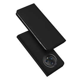 Dux Ducis Skin Pro case for Honor Magic5 flip cover card wallet stand black