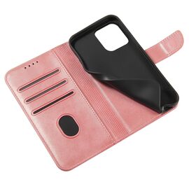 Wallet Case with Stand for iPhone 15 Pro Max Magnet Case - Pink