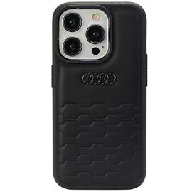 Audi GT Synthetic Leather case for iPhone 15 Pro - black