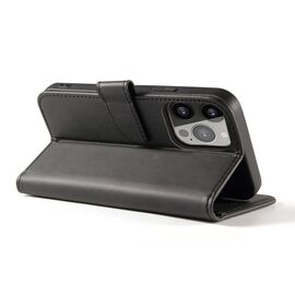 Magnet Case for Huawei Nova 12 Pro with flap and wallet - black