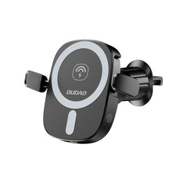 Dudao FW11 Car Phone Holder with 15W Inductive Charger for Air Vent/Cockpit - Black