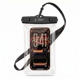 Tech-Protect UWC7 waterproof case universal for smartphones up to 6.9" - black