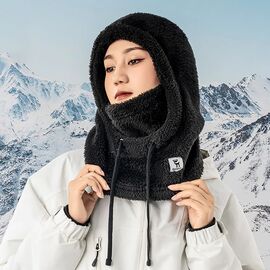 Qunature Arctic Velvet Ski Balaclava Size M - Black
