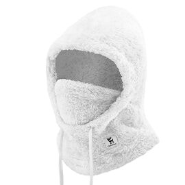Qunature Arctic Velvet Ski Balaclava Size L - White