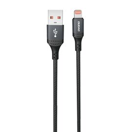 Dudao 3A 30W L3SL USB-A - Lightning Cable Braided 1.2m - Black