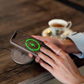 Wozinsky 15W Wireless Qi2 Inductive Charger - Black
