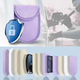 Tech-Protect KLR100 RFID Blocking Car Key Case - Purple