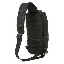 Wozinsky Premium Single Shoulder Anti-Theft City Backpack with Organizer and USB - Black