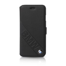 BMW Signature Leather Booktype Case for Sony Z5 - Black