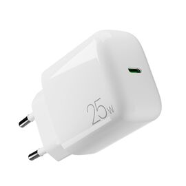 Puro Daily Prolite 25W USB-C Power Delivery Charger - White