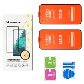 Wozinsky Full Glue Tempered Glass for Xiaomi Redmi Note 14 5G / Note 14 4G, 2-pack