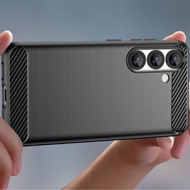 Carbon Case Flexible Silicone for Google Pixel 10 Pro XL - Black