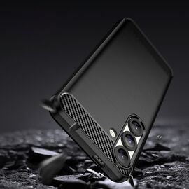 Carbon Case flexible silicone for Xiaomi 15 - black