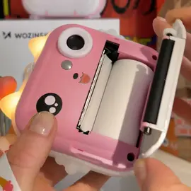 Wozinsky WDT-01 Thermal Printer Camera for Kids - Pink
