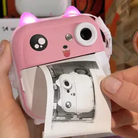 Wozinsky WDT-01 Thermal Printer Camera for Kids - Pink