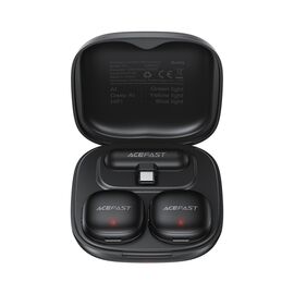 Acefast R1 Wireless Lavalier Microphones 2 pcs - Black