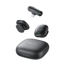 Acefast R1 Wireless Lavalier Microphones 2 pcs - Black